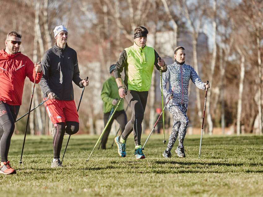 Nordic Running: celoroční běhání s holemi