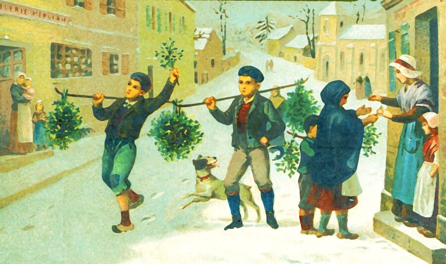 Vánoce v historii času: Hazard, bujarost a někdy až kruté pověry